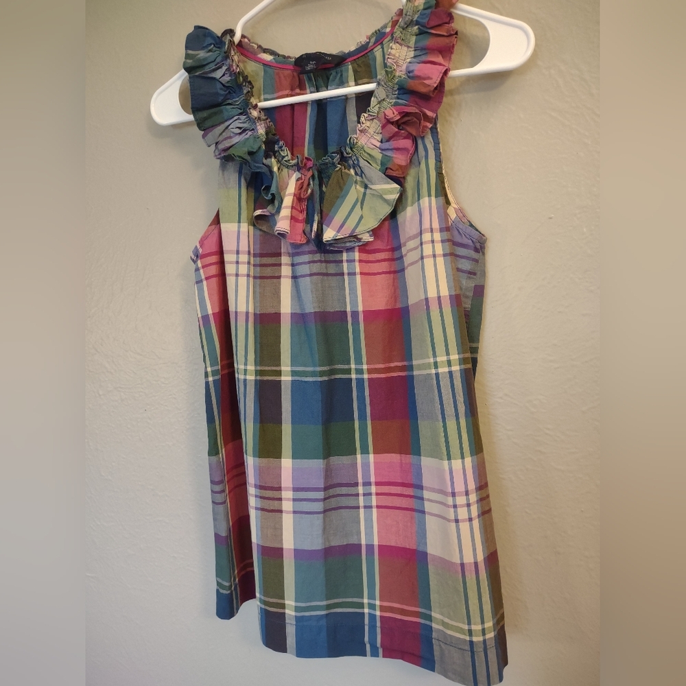 Tommy Hilfiger Sleeveless Plaid Top Size Small - Picture 3 of 9